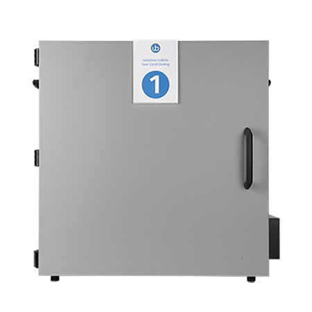 Fear Conditioning System front view of closed cubicle