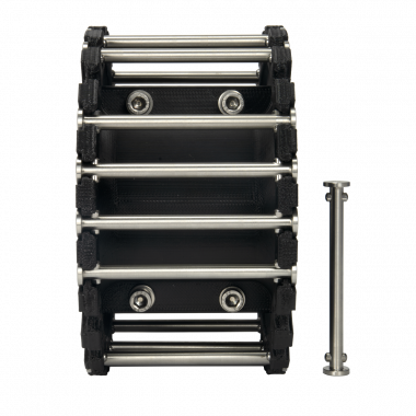 Complex Wheel for Rat RotaRod, with 22 bars